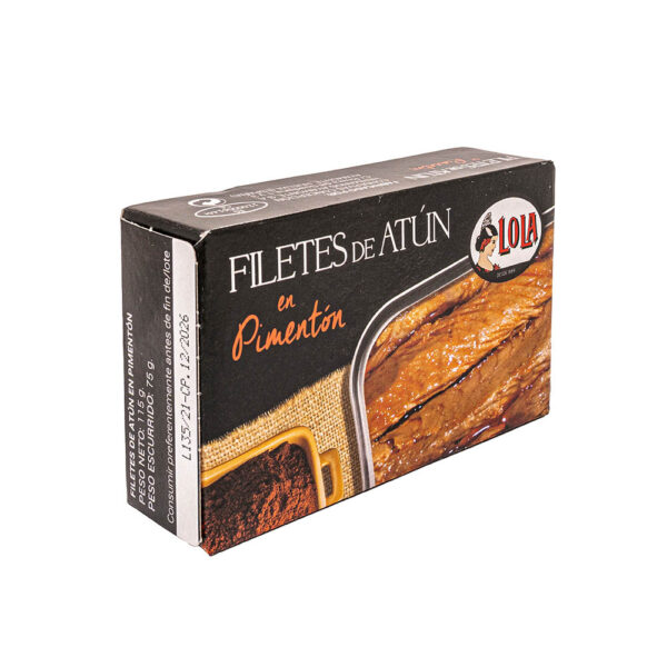 FILETES DE ATUN EN PIMENTON PESO NETO 115GR 8411069150575 Foto 02